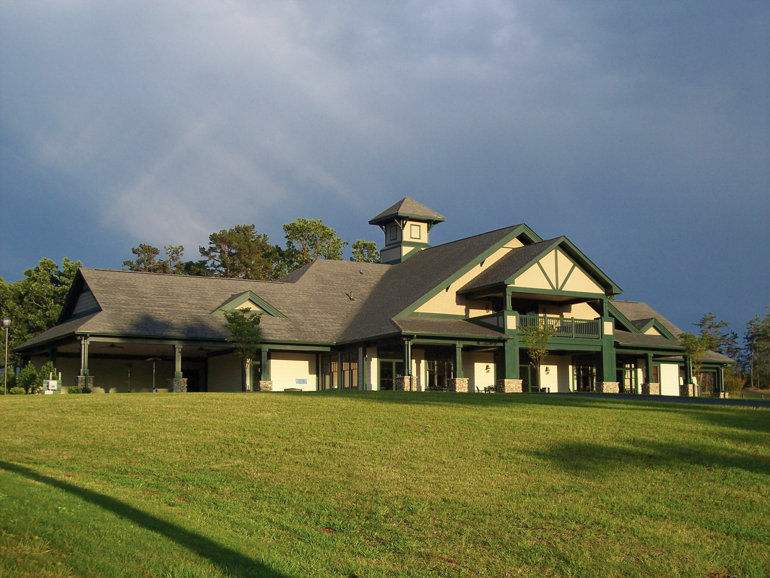 View of Cedarbrook clubhouse
